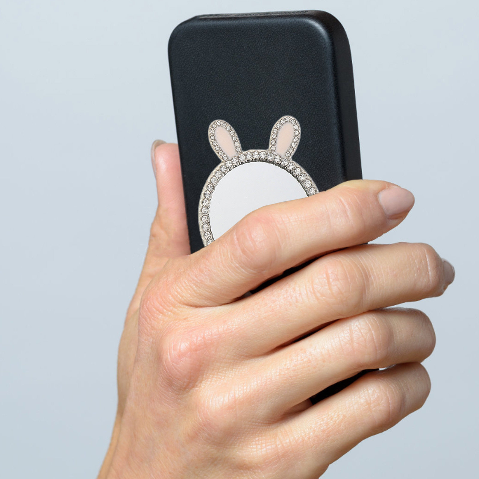 Phone Accessories Design - 4Pcs Stylish Bling Phone Case Mirror
