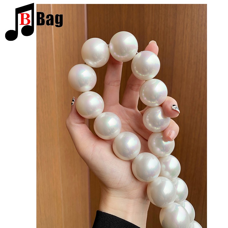 Phone Accessories Design - 30mm Pearl Bag Strap Beaded Design