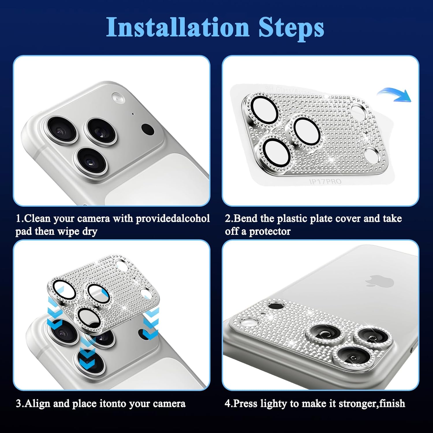Glitter Diamond Camera Lens Pr - Phone Accessories Design review and price