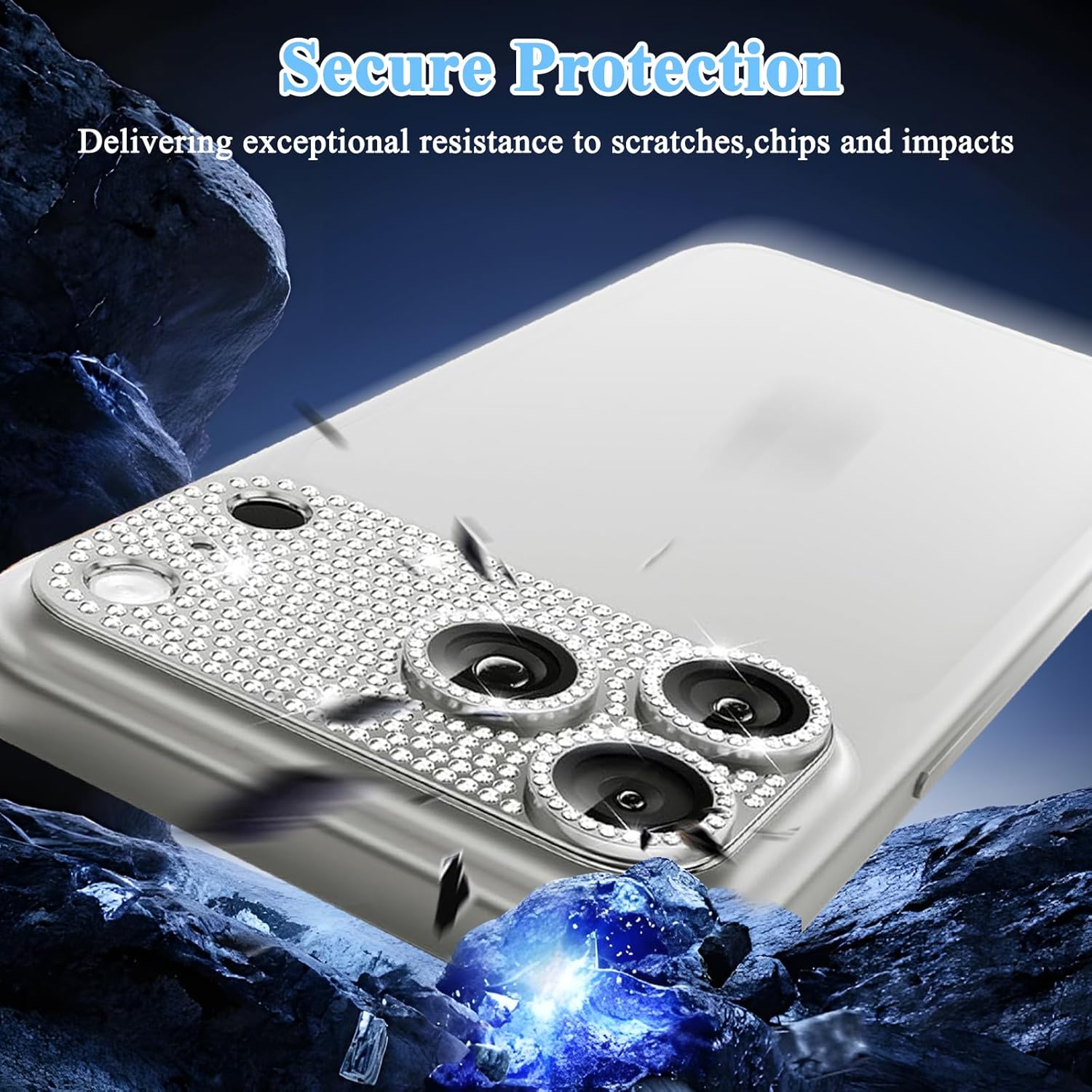 Glitter Diamond Camera Lens Pr - Phone Accessories Design review and price