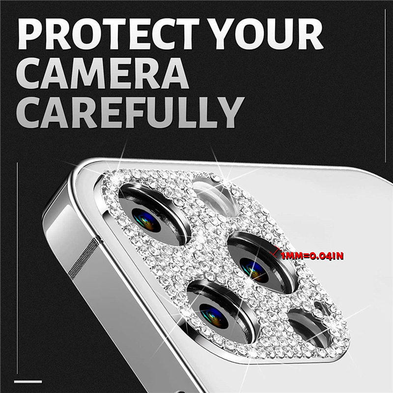 Glitter Diamond Camera Lens Pr - Phone Accessories Design review and price