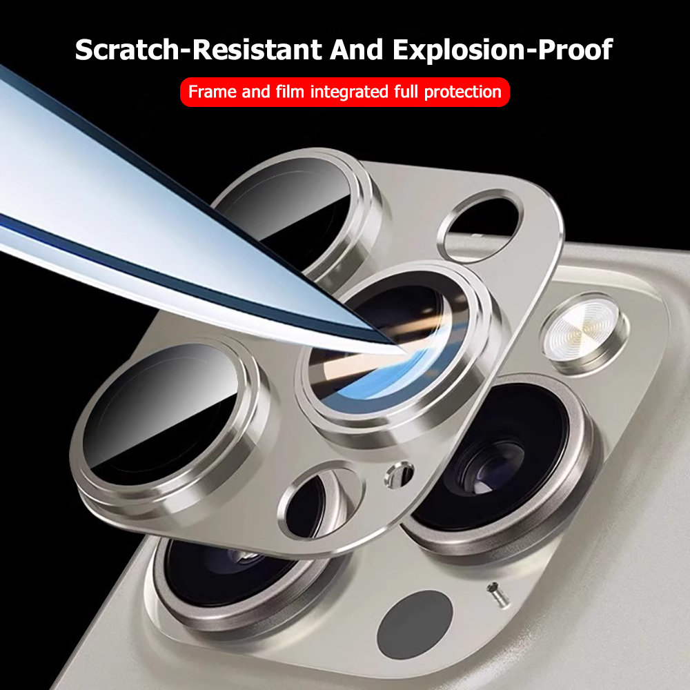 Metal Tempered Glass Cover Cam - Phone Accessories Design review and price