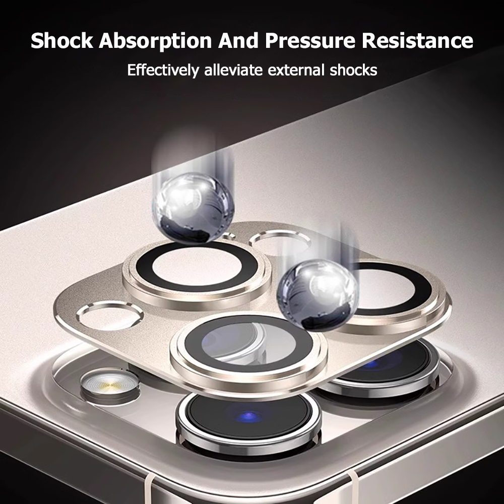 Metal Tempered Glass Cover Cam - Phone Accessories Design review and price