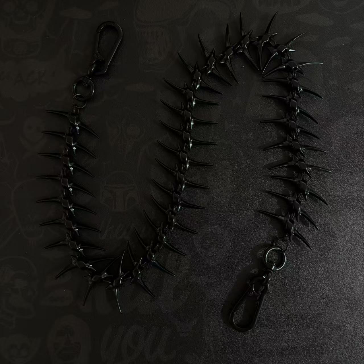 Matte Black Skeleton Metal Hea - Phone Accessories Design review and price